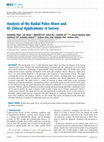 Research paper thumbnail of Analysis of the Radial Pulse Wave and its Clinical Applications: A Survey