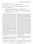 Research paper thumbnail of Arterial viscoelasticity: role in the dependency of pulse wave velocity on heart rate in conduit arteries