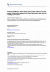 Research paper thumbnail of 10.9 Arterial Stiffness Index Beta and Cardio-Ankle Vascular Index Inherently Depend on Blood Pressure, but Can Be Readily Corrected