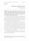 Research paper thumbnail of Entrevista com Mamadou Diawara: Identidade e saber social. Sankofa (São Paulo), v. 2, p. 127-132, 2008.