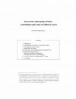 Research paper thumbnail of Issues in the Anthropology of Islam: Contributions and Critics of Clifford J. Geertz