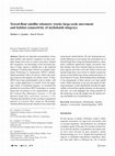 Research paper thumbnail of Towed-float satellite telemetry tracks large-scale movement and habitat connectivity of myliobatid stingrays