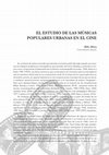 Research paper thumbnail of El estudio de las músicas populares urbanas en el cine