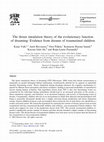 Research paper thumbnail of The threat simulation theory of the evolutionary function of dreaming: Evidence from dreams of traumatized children