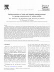 Research paper thumbnail of Sulfate resistance of plain and blended cements exposed to varying concentrations of sodium sulfate