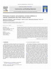 Research paper thumbnail of Performance of generic and proprietary corrosion inhibitors in chloride-contaminated silica fume cement concrete