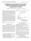 Research paper thumbnail of Compressed Air Production Using Vehicle Suspension