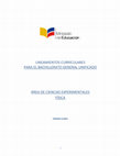 Research paper thumbnail of LINEAMIENTOS CURRICULARES PARA EL BACHILLERATO GENERAL UNIFICADO ÁREA DE CIENCIAS EXPERIMENTALES FÍSICA