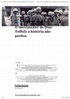 Research paper thumbnail of O ‘movimento’ de Dias Toffoli: a historia não perdoa