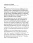 Research paper thumbnail of Zadie Smith: On Beauty and the Critique of Critique