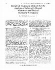 Research paper thumbnail of Review of numerical methods for the analysis of arbitrarily-shaped microwave and optical dielectric waveguides