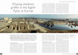 Research paper thumbnail of Chasing Shadows: Graffiti in the Eighth Pylon at Karnak