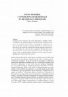 Research paper thumbnail of Finte memorie. L’onniscienza paradossale in «Menzogna e sortilegio», in Menzogna e falsificazione, a cura di A. Casadei, M. Foschi, M. Tulli, Pisa, Pisa University Press, 2021, pp. 323-337