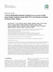 Research paper thumbnail of A Novel Methicillin-Resistant Staphylococcus aureus t11469 and a Poultry Endemic Strain t002 (ST5) Are Present in Chicken in Ebonyi State, Nigeria