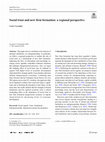 Research paper thumbnail of Social trust and new firm formation: a regional perspective