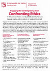 Research paper thumbnail of Engaging the Contemporary 2022: Confronting Ethics