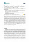 Research paper thumbnail of Change-Point Detection of Peak Tibial Acceleration in Overground Running Retraining