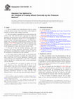 Research paper thumbnail of Air Content of Freshly Mixed Concrete by the Pressure Method 1