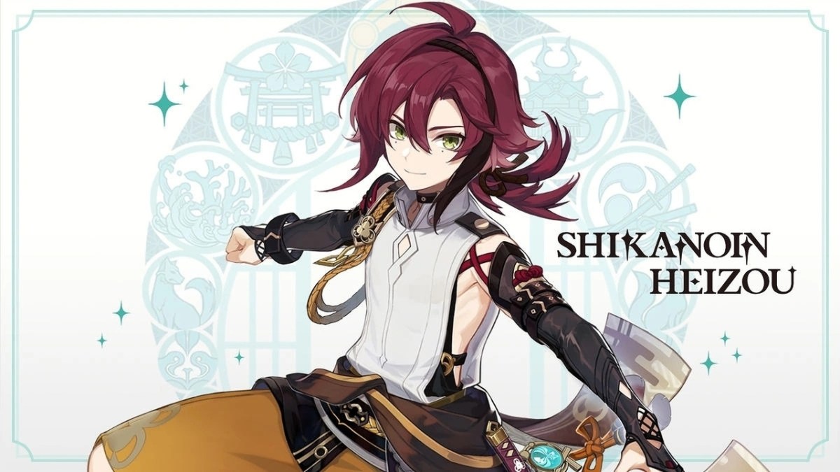 An Image depicting Shikanoin Heizou, a Genshin Impact character set to debut in patch 2.8