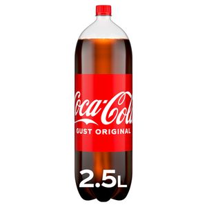 Bautura carbogazoasa Coca-Cola Gust Original, 2.5 l