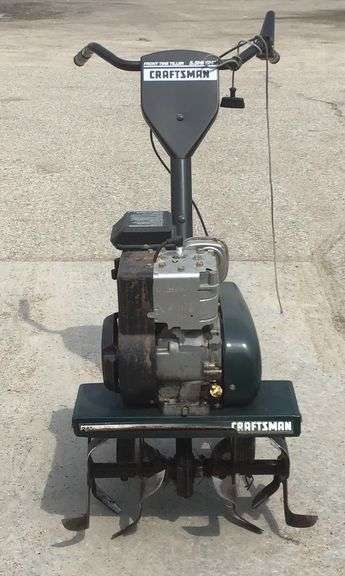 Craftsman Front Tine Tiller - Sherwood Auctions