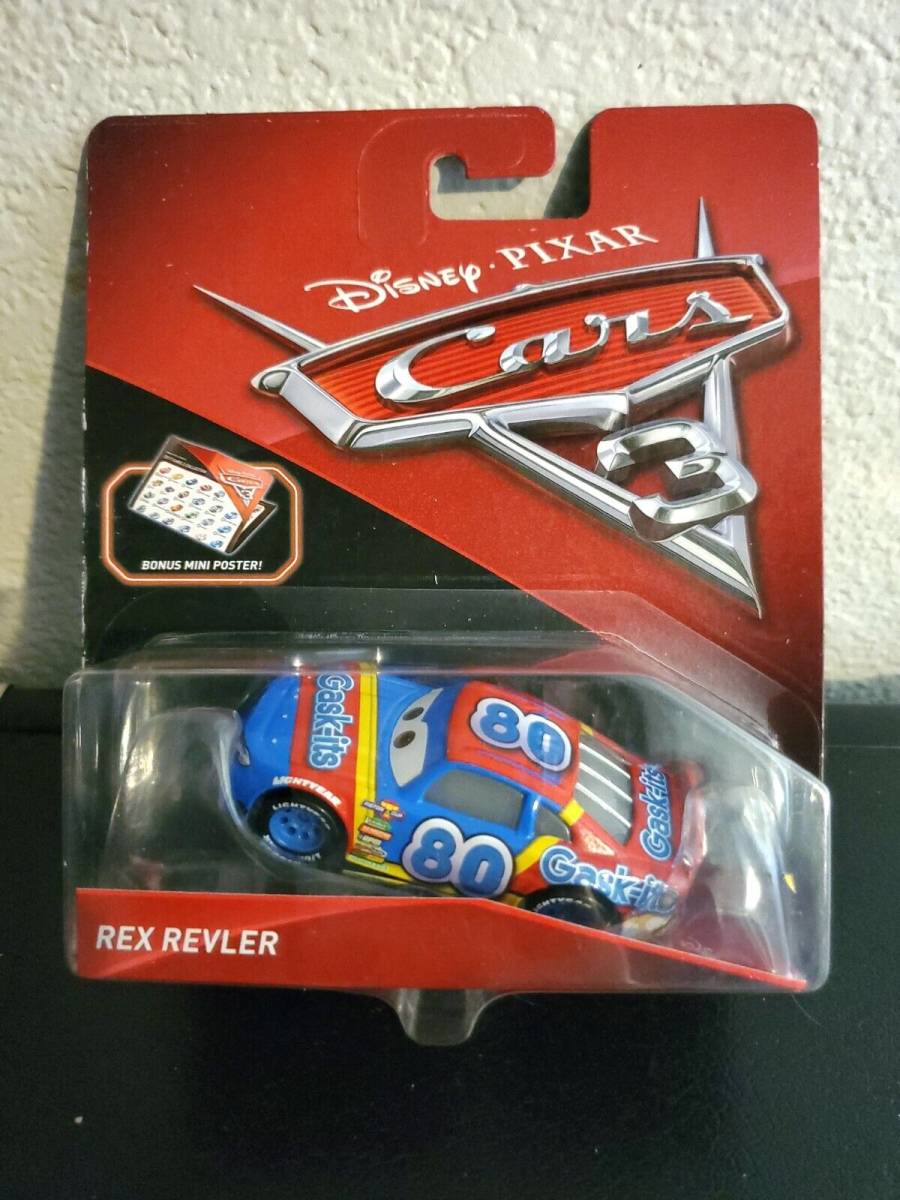 Yahoo!オークション - Disney Pixar Cars 3 REX REVLER #80 GASK-ITS.