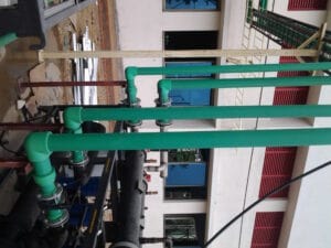 PPR piping system chiller