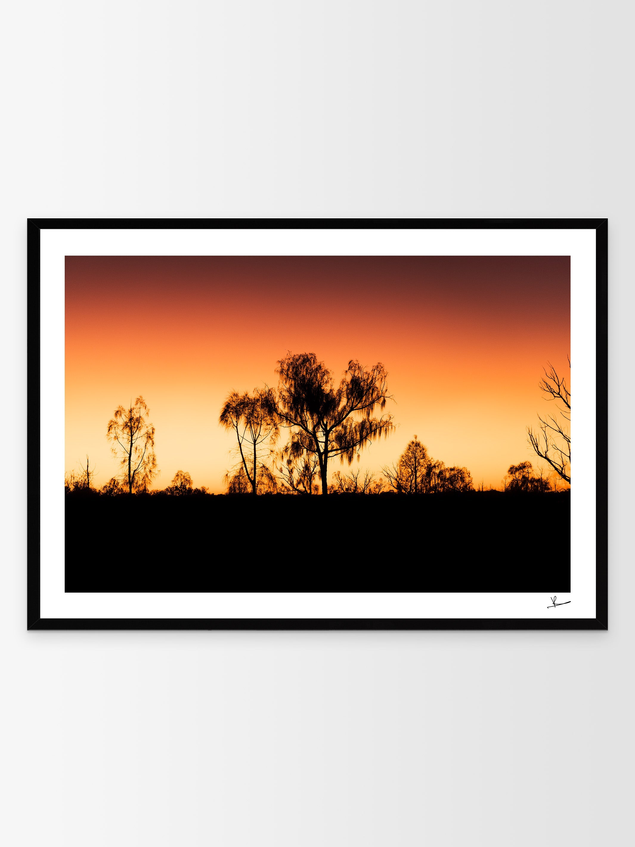 Desert Sunrise 01 - Photographic Wall Art Print – Australia Unseen