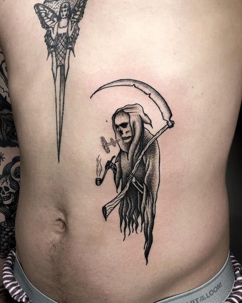 25 Of The Best Grim Reaper Tattoos For Men in 2023  FashionBeans