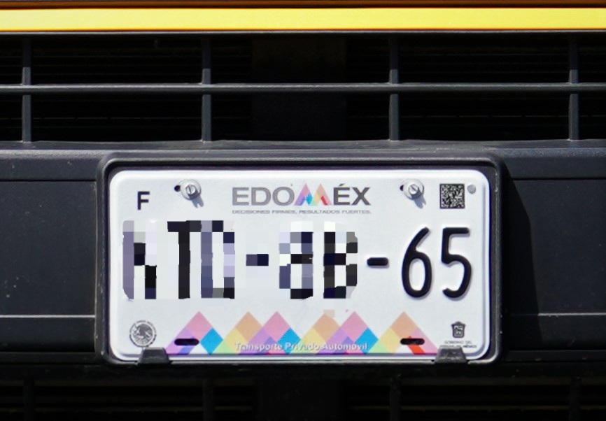 Placas Estado de México CDMX