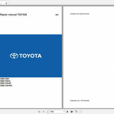 Toyota Fortuner 2018 Electrical Wiring Diagram