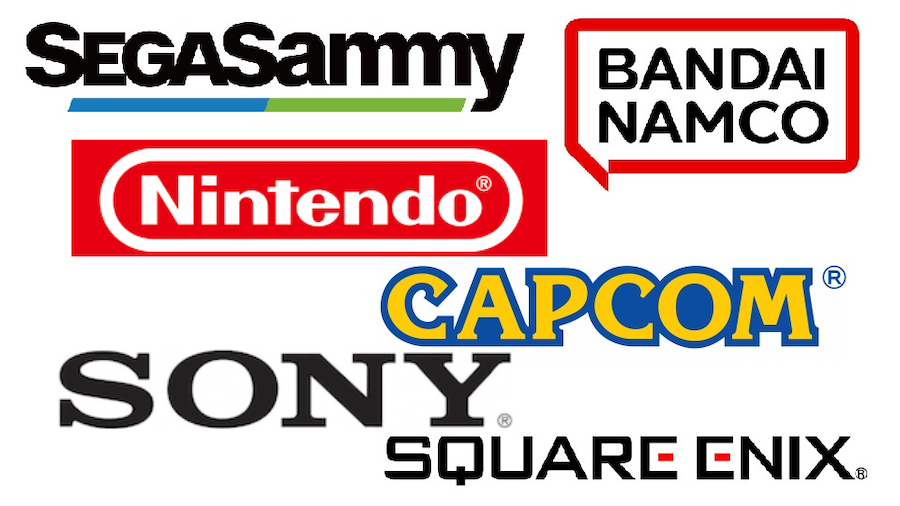 major Japanese game company performance in 2024 Sega Sony Square Enix Nintendo Bandai Namco Capcom