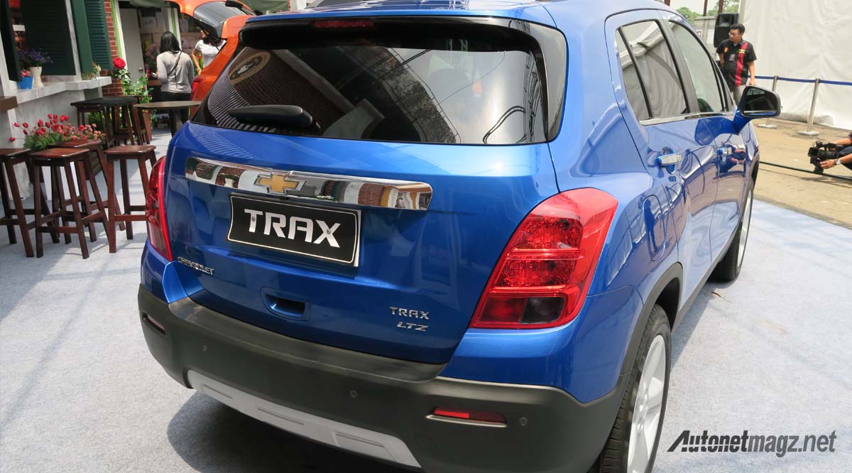 chevrolet trax indonesia rear