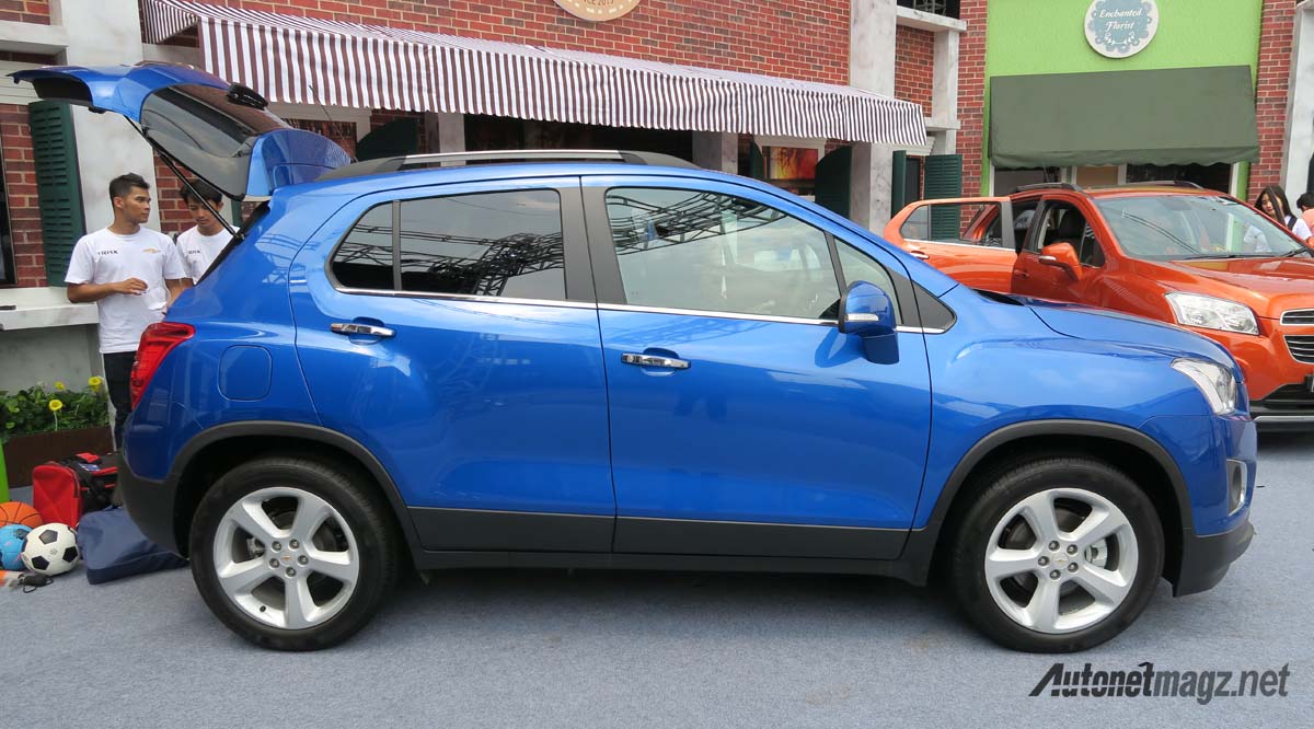 chevrolet trax indonesia side