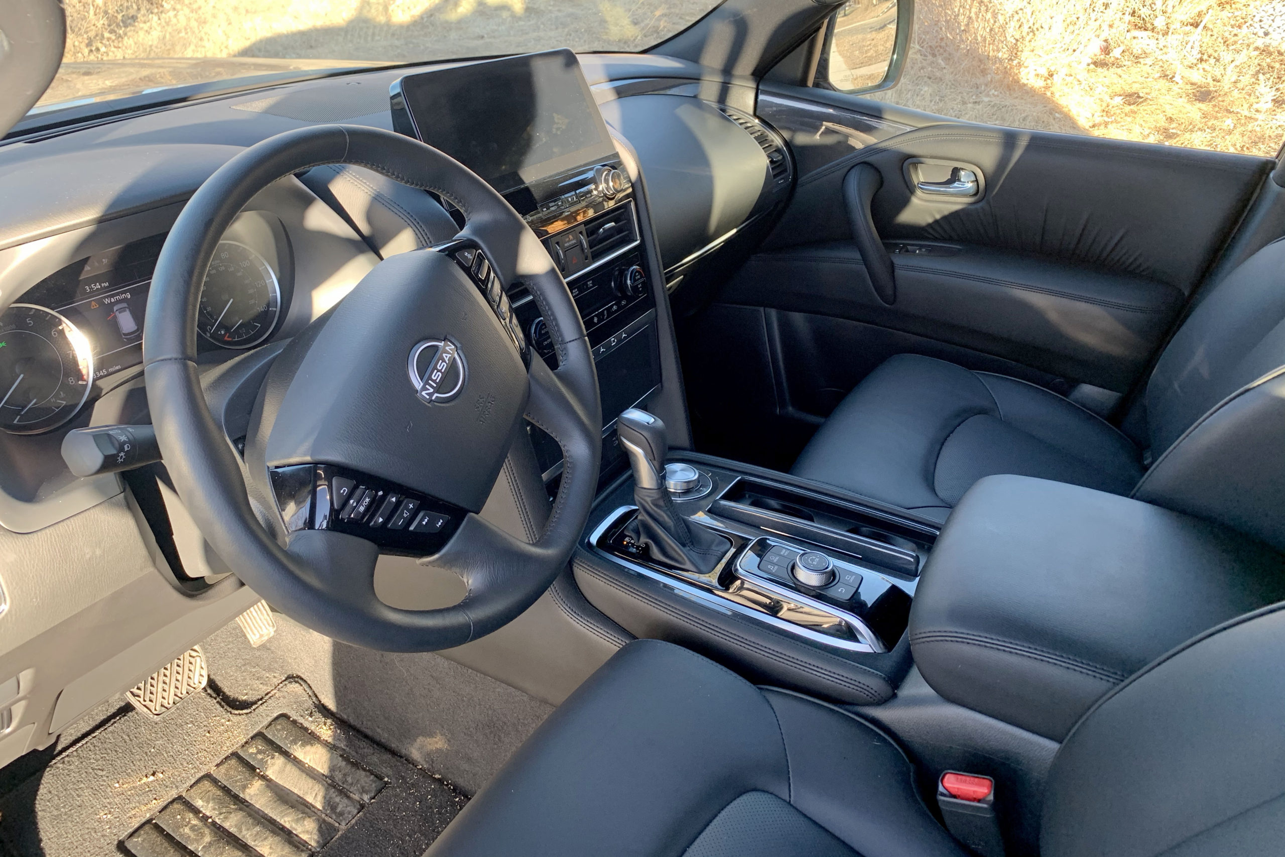 2021 Nissan Armada Midnight Edition interior