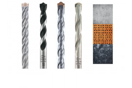 Concrete and masonry drill bits