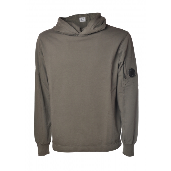 C.P. Company - Hooded Sweatshirt with Logo - Grey - Luxury Exclusive Collection