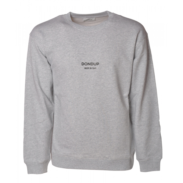 Dondup - Sweatshirt with Dondup Print - Grey - Sweatshirt - Luxury Exclusive Collection