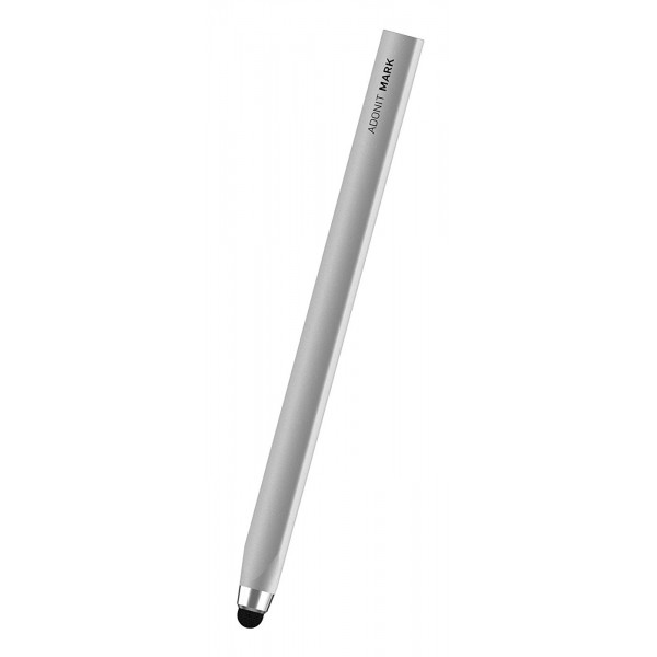 Adonit - Adonit Mark Stylus Pen for iPad/iPhone/Touchscreen - Silver - Touch Pen - Classic