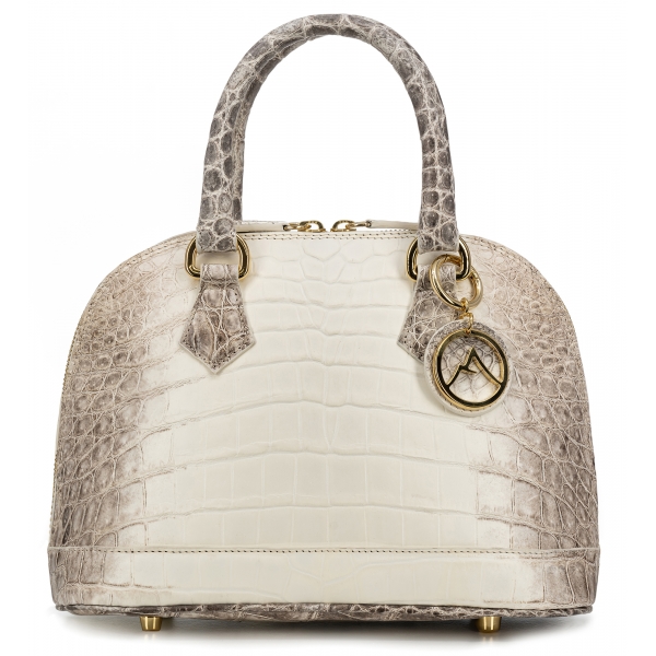 Avvenice - Imperium - Crocodile Bag - Himalaya Matt - Handmade in Italy - Exclusive Luxury Collection