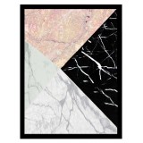 Mikol Marmi - Real Marble Geometric Art Piece - Large - Real Marble - Mikol Marmi Collection