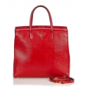 Prada Vintage - Saffiano Vernice Leather Satchel Bag - Red - Leather Handbag - Luxury High Quality