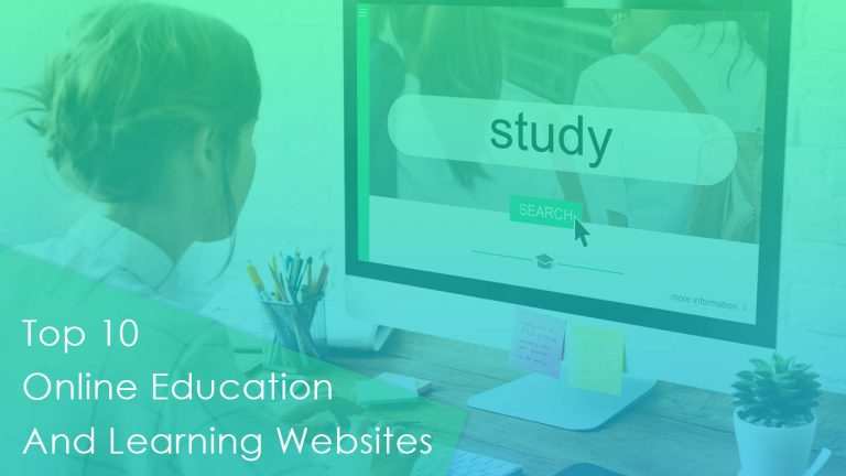 Top 10 Online Education And Learning Websites