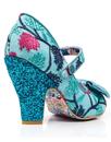 Fancy This IRREGULAR CHOICE Retro 50s Heels Blue