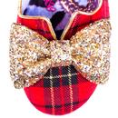 Piccolo IRREGULAR CHOICE Tartan Heels In Red/Gold