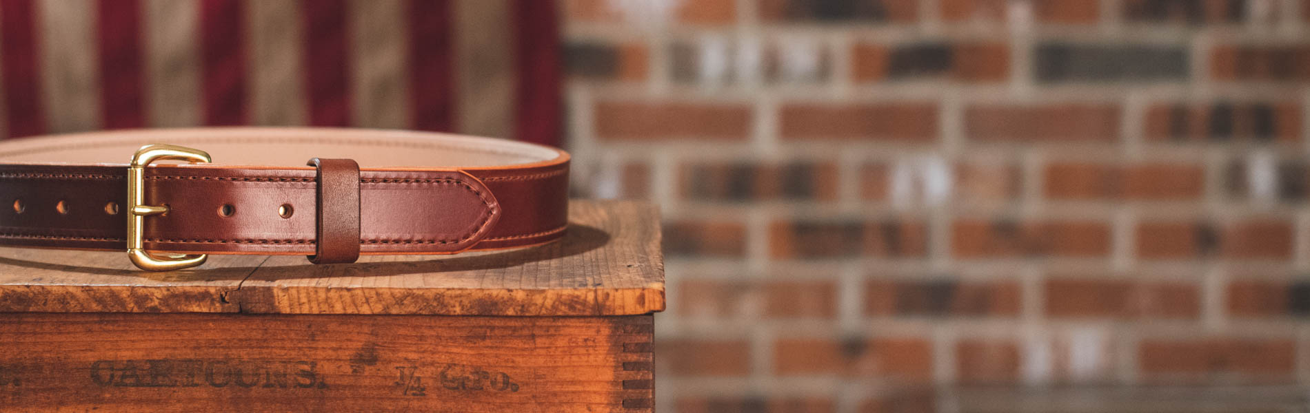 Walnut/Brass/Calf Lined/Brown Stitching