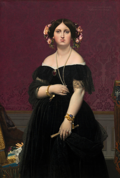 Madame Moitessier by Jean-Auguste-Dominique Ingres