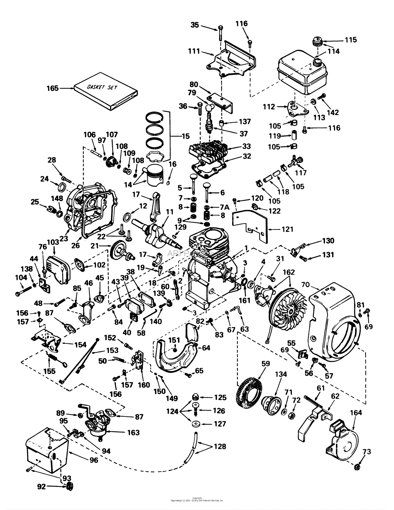 Toro 38050, 724 Snowthrower, 1979 (SN 9000001-9999999) Parts Diagram ...