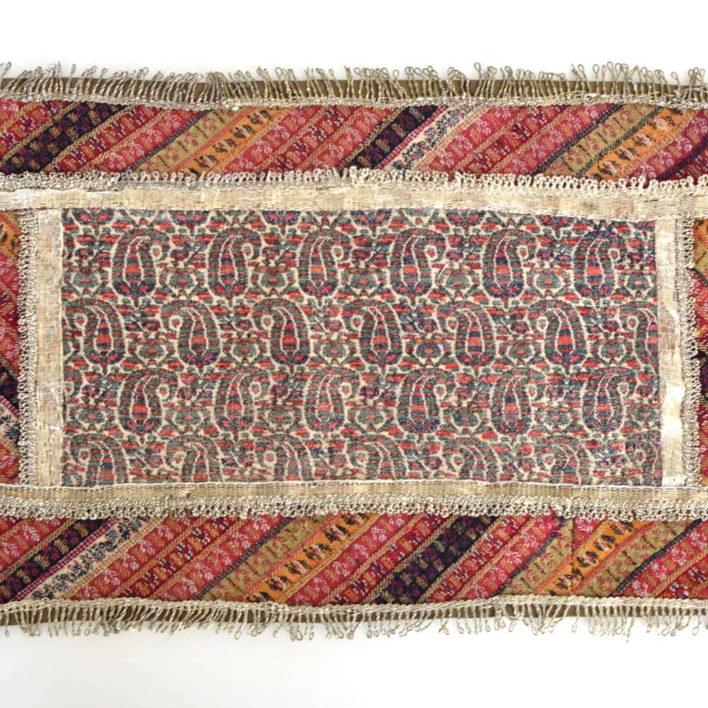 Vintage Termeh (Persian Fabric) Tablecloth from 1800s