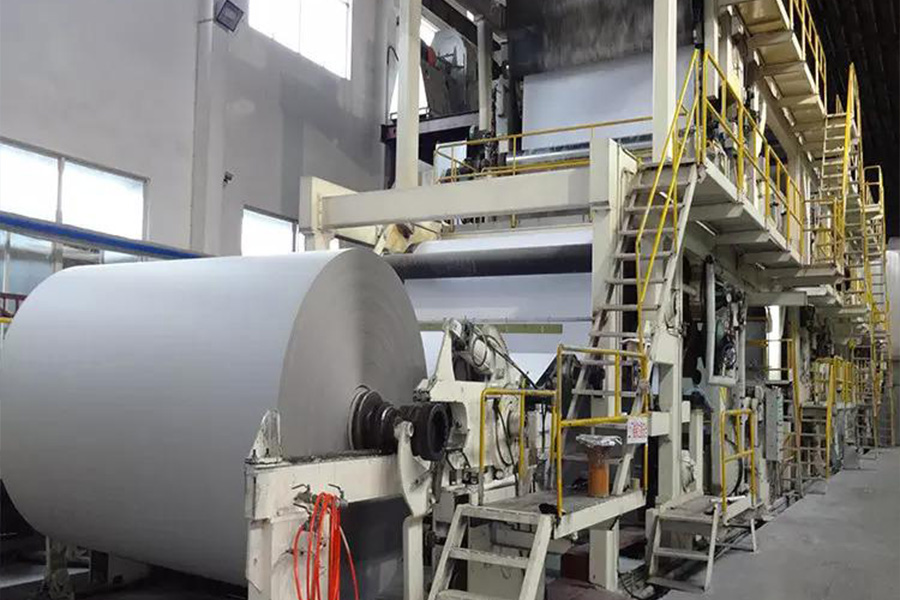 Cylinder paper making machine